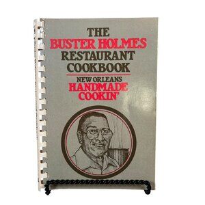 Buster Holmes Restaurant New Orleans Homemade Cookin' Cookbook 1980 Vintage